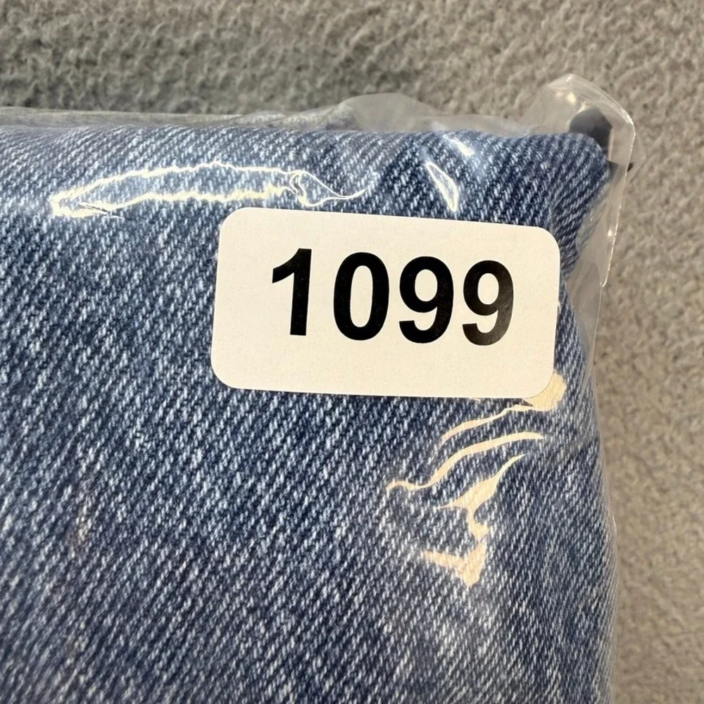 Levis 550 Jeans Relaxed Fit 40x32 (FIT 39x30) Blue Denim Classic Cotton Casual